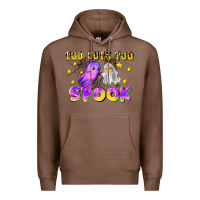 Chestnut too cute too spook Premium Hoodie - LillyAllenDesigns