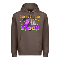 Coffee too cute too spook Premium Hoodie - LillyAllenDesigns