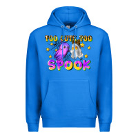 True Royal too cute too spook Premium Hoodie - LillyAllenDesigns