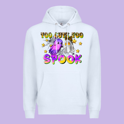 Too Cute Too Spook Premium Hoodie Designed By Lillyallendesigns