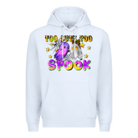 White too cute too spook Premium Hoodie - LillyAllenDesigns