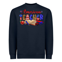 Navy American teacher Heavyweight Sweatshirt - Zillion Design Studio