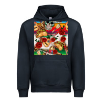 Navy mexican  seamless pattern Urban Hoodie - texasbilliewilder