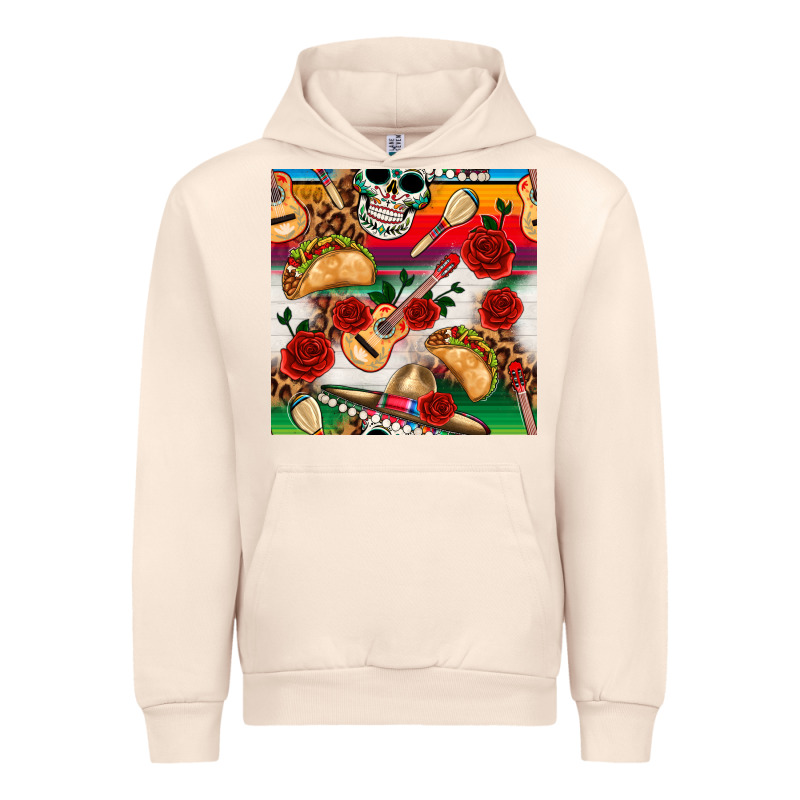 Mexican  Seamless Pattern Urban Hoodie by texasbilliewilder | Teevron