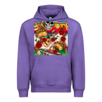 Tulip mexican  seamless pattern Urban Hoodie - texasbilliewilder