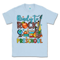 Dusty Blue ready to rock preschool Classic Tee - JahusDesignShop