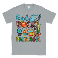 Heather Grey ready to rock preschool Classic Tee - JahusDesignShop