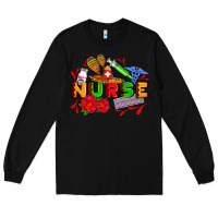 Black mexican nurse Long Sleeve Tee - AdoDesignShop