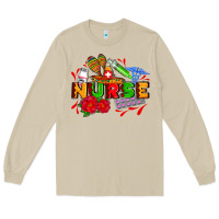 Mushroom mexican nurse Long Sleeve Tee - AdoDesignShop