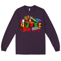 Plum mexican nurse Long Sleeve Tee - AdoDesignShop