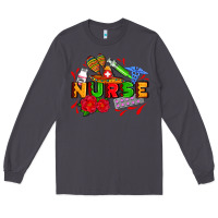Smoke mexican nurse Long Sleeve Tee - AdoDesignShop
