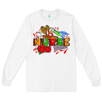 White mexican nurse Long Sleeve Tee - AdoDesignShop
