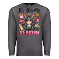 Charcoal Heather its officially season Premium Sweatshirt - MaliasSmallBusiness