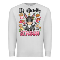 Dove Grey its officially season Premium Sweatshirt - MaliasSmallBusiness