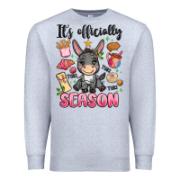 Heather Grey its officially season Premium Sweatshirt - MaliasSmallBusiness
