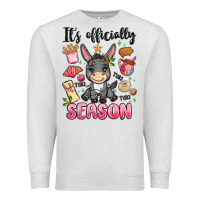 Oatmeal Heather its officially season Premium Sweatshirt - MaliasSmallBusiness