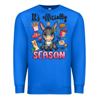 True Royal its officially season Premium Sweatshirt - MaliasSmallBusiness
