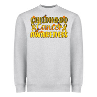 Childhood Cancer Awareness Heavyweight Sweatshirt | Teevron