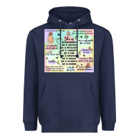 Navy self love Heavyweight Hoodie - MaliasSmallBusiness