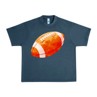 Midnight Navy american football  pigskin  gridiron football Urban Heavy Tee - FaDigitalArtStudio