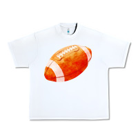 White american football  pigskin  gridiron football Urban Heavy Tee - FaDigitalArtStudio