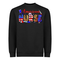 Black American nurse Heavyweight Sweatshirt - Zillion Design Studio