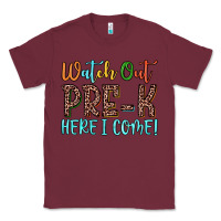 Burgundy watch out pre k here i come! Classic Tee - JahusDesignShop