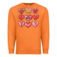 Carrot sketch hearts Premium Sweatshirt - MaliasSmallBusiness