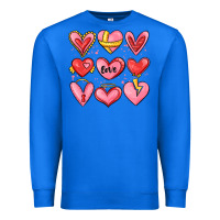 True Royal sketch hearts Premium Sweatshirt - MaliasSmallBusiness