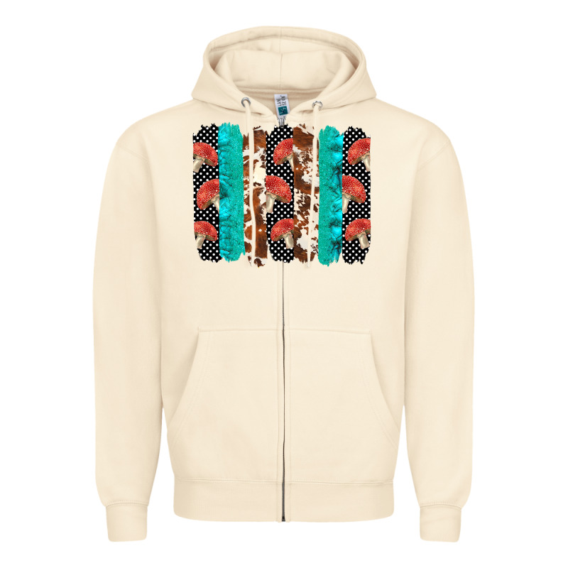 Ladybug Brushstrokes  2 Zipper Hoodie by BarkalooDesign | Teevron