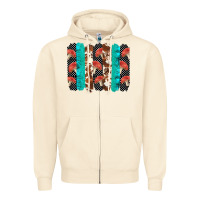 Sandshell ladybug brushstrokes  2 Zipper Hoodie - BarkalooDesign
