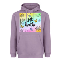 Lavender just breathe Heavyweight Hoodie - MaliasSmallBusiness