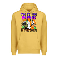 Antique Gold there's some horrors in this house Premium Hoodie - LillyAllenDesigns