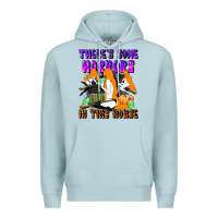 Blue Mist there's some horrors in this house Premium Hoodie - LillyAllenDesigns