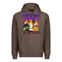 Coffee there's some horrors in this house Premium Hoodie - LillyAllenDesigns