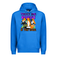 True Royal there's some horrors in this house Premium Hoodie - LillyAllenDesigns