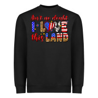 Black ain't no doubt i love this land Heavyweight Sweatshirt - Zillion Design Studio