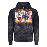 Cloud Black it's okay to say gay tumbler Vintage Hoodie - JahusDesignShop