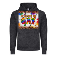 Vintage Black it's okay to say gay tumbler Vintage Hoodie - JahusDesignShop