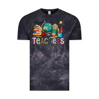 Cloud Black Teachers Change The World Vintage Tee - CowhideDigitalArt