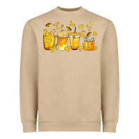 Mushroom Childhood Cancer Coffee Cups Heavyweight Sweatshirt - texasbilliewilder