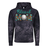 Cloud Black western blessed mom with volleyball Vintage Hoodie - texasbilliewilder