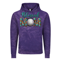 Cloud Purple western blessed mom with volleyball Vintage Hoodie - texasbilliewilder