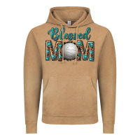 Vintage Camel western blessed mom with volleyball Vintage Hoodie - texasbilliewilder