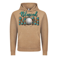 Western Blessed Mom With Volleyball Vintage Hoodie | Teevron