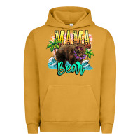 Pigment Peanut Butter Mama bear summer Urban Hoodie - NancyCooperArtShop