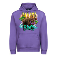 Tulip Mama bear summer Urban Hoodie - NancyCooperArtShop