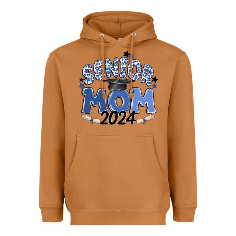 Senior Mom 2024 Heavyweight Hoodie by MaliasSmallBusiness | Teevron