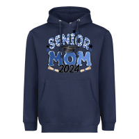 Navy senior mom 2024 Heavyweight Hoodie - MaliasSmallBusiness