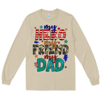 Mushroom my hero my friend my dad Long Sleeve Tee - JahusDesignShop